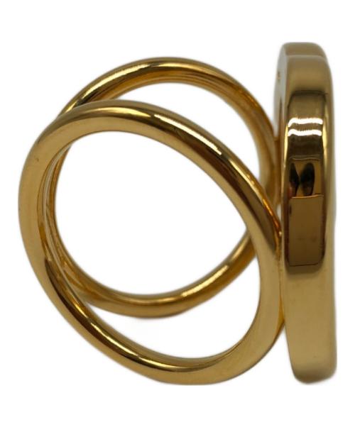 GUCCI（グッチ）GUCCI (グッチ) スカーフリング ゴールドカラー サイズ:不明の古着・服飾アイテム