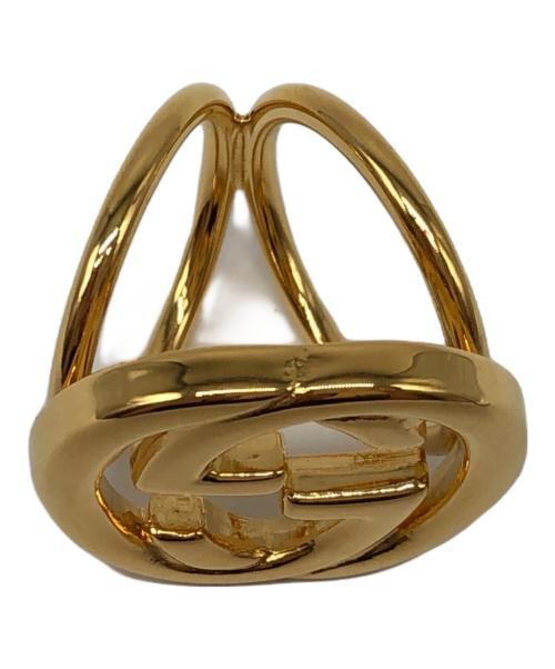 GUCCI（グッチ）GUCCI (グッチ) スカーフリング ゴールドカラー サイズ:不明の古着・服飾アイテム