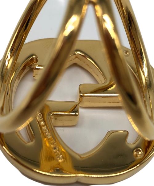 GUCCI（グッチ）GUCCI (グッチ) スカーフリング ゴールドカラー サイズ:不明の古着・服飾アイテム