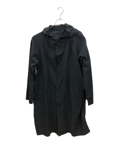 BRU NA BOINNE（ブルーナボイン）BRU NA BOINNE (ブルーナボイン) フーディーコート ブラック サイズ:FREEの古着・服飾アイテム