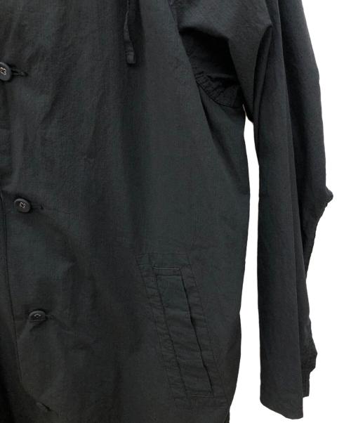 BRU NA BOINNE（ブルーナボイン）BRU NA BOINNE (ブルーナボイン) フーディーコート ブラック サイズ:FREEの古着・服飾アイテム