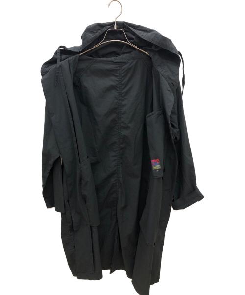 BRU NA BOINNE（ブルーナボイン）BRU NA BOINNE (ブルーナボイン) フーディーコート ブラック サイズ:FREEの古着・服飾アイテム