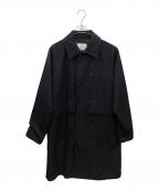 salvy;サヴィー）の古着「ステンカラーコート」｜ネイビー