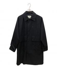 salvy;（サヴィー）の古着「ステンカラーコート」｜ネイビー