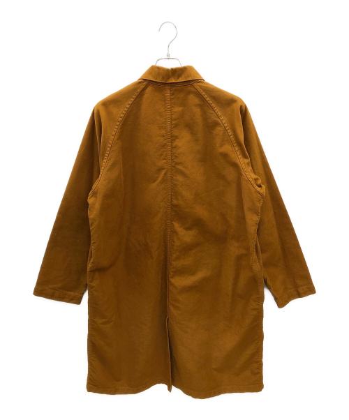 BRU NA BOINNE（ブルーナボイン）BRU NA BOINNE (ブルーナボイン) アルチザンスウェードコート ブラウン サイズ:1の古着・服飾アイテム