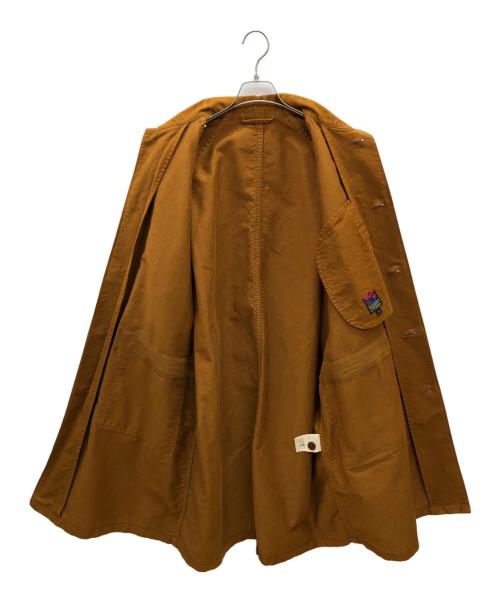 BRU NA BOINNE（ブルーナボイン）BRU NA BOINNE (ブルーナボイン) アルチザンスウェードコート ブラウン サイズ:1の古着・服飾アイテム