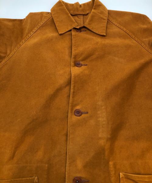 BRU NA BOINNE（ブルーナボイン）BRU NA BOINNE (ブルーナボイン) アルチザンスウェードコート ブラウン サイズ:1の古着・服飾アイテム