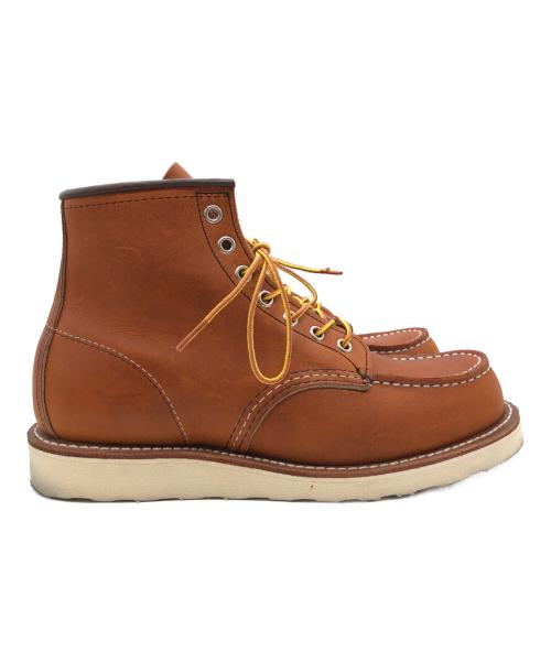 RED WING（レッドウィング）RED WING (レッドウィング) 6-inch Classic Moc （6インチ クラシックモック）2022年製 ブラウン サイズ:25cmの古着・服飾アイテム