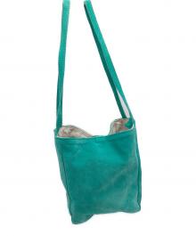 Ayakawasaki（アヤカワサキ）の古着「ハンドバッグ」｜ミントグリーン