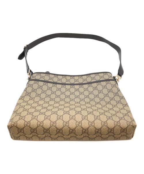 GUCCI（グッチ）GUCCI (グッチ) GGスプリーム ベージュ×ブラウンの古着・服飾アイテム