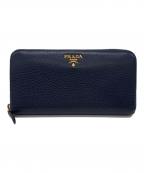 PRADAプラダ）の古着「長財布」｜ネイビー