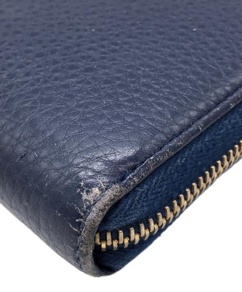 PRADA（プラダ）PRADA (プラダ) 長財布 ネイビーの古着・服飾アイテム