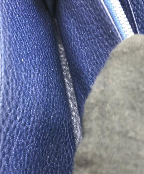 PRADA（プラダ）PRADA (プラダ) 長財布 ネイビーの古着・服飾アイテム