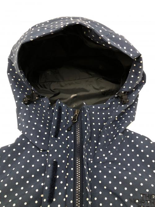 THE NORTH FACE（ザ ノース フェイス）THE NORTH FACE (ザ ノース フェイス) NOVELTY SCOOP JACKET ドット柄 ネイビー サイズ:Sの古着・服飾アイテム