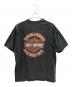 HARLEY-DAVIDSON (ハーレーダビッドソン) 00sロゴプリントTシャツ ブラック サイズ:2XL：10000円