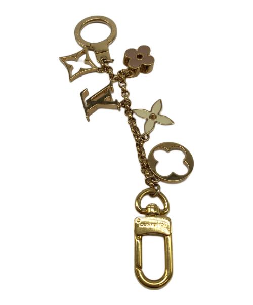 LOUIS VUITTON（ルイ ヴィトン）LOUIS VUITTON (ルイ ヴィトン) フルール ドゥ/バックチャームチェーン ゴールドカラーの古着・服飾アイテム