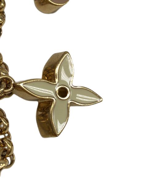 LOUIS VUITTON（ルイ ヴィトン）LOUIS VUITTON (ルイ ヴィトン) フルール ドゥ/バックチャームチェーン ゴールドカラーの古着・服飾アイテム