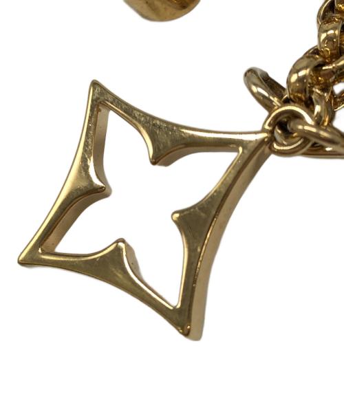 LOUIS VUITTON（ルイ ヴィトン）LOUIS VUITTON (ルイ ヴィトン) フルール ドゥ/バックチャームチェーン ゴールドカラーの古着・服飾アイテム