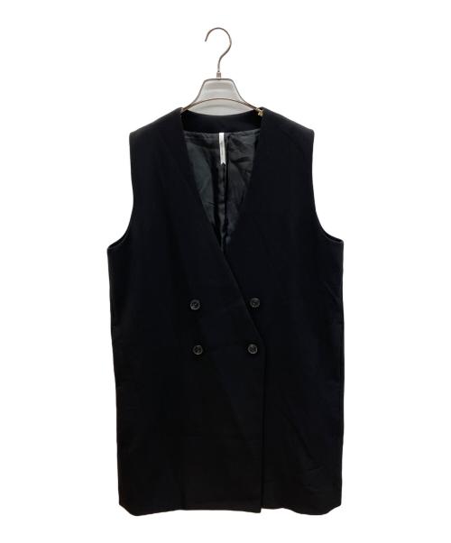 Dignite collier（ディニテ コリエ）Dignite collier (ディニテ コリエ) ジレ ブラック サイズ:Fの古着・服飾アイテム