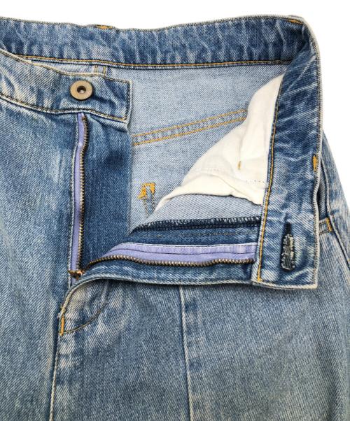 FRAY ID（フレイ アイディー）FRAY ID (フレイ アイディー) デニムパンツ　23SS インディゴの古着・服飾アイテム