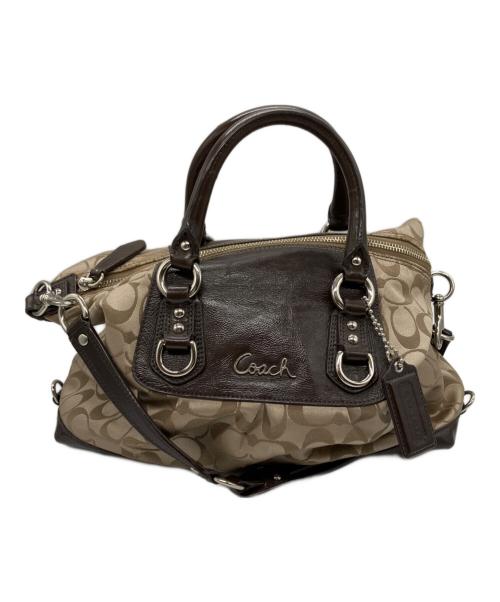 COACH（コーチ）COACH (コーチ) 2WAYバッグ ベージュの古着・服飾アイテム