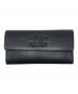 CHANEL（シャネル）の古着「長財布 ココマーク」｜ブラック