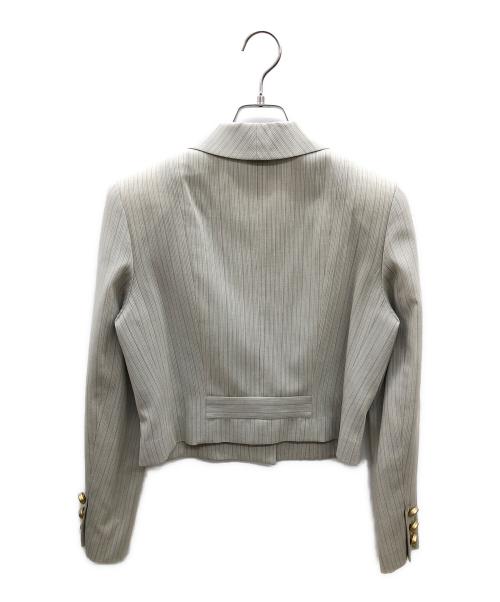 Christian Dior（クリスチャン ディオール）Christian Dior (クリスチャン ディオール) ステンカラージャケット ライトグレー サイズ:9の古着・服飾アイテム