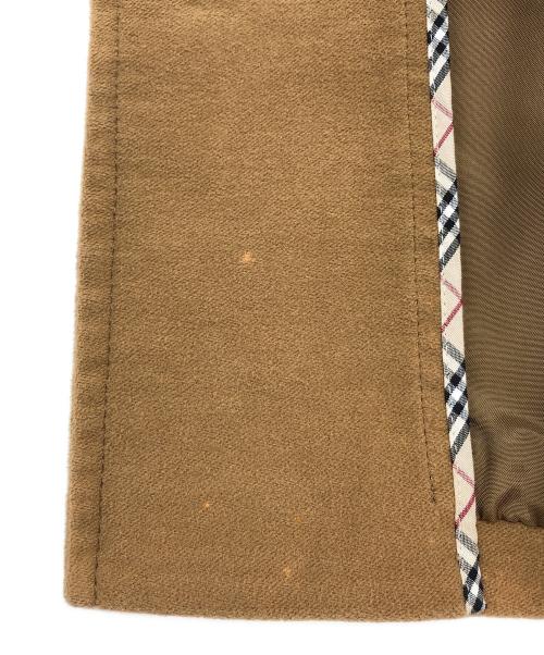 BURBERRY LONDON（バーバリーロンドン）BURBERRY LONDON (バーバリーロンドン) ショートステンカラーコート ブラウン サイズ:38の古着・服飾アイテム