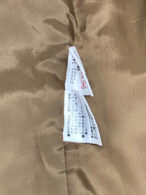 BURBERRY LONDON（バーバリーロンドン）BURBERRY LONDON (バーバリーロンドン) ショートステンカラーコート ブラウン サイズ:38の古着・服飾アイテム