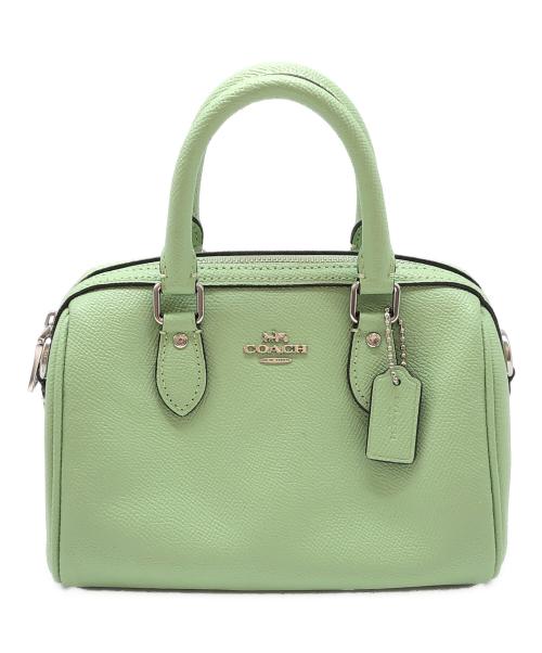 COACH（コーチ）COACH (コーチ) 2WAYバッグ　ミニ ローアン クロスボディ グリーンの古着・服飾アイテム