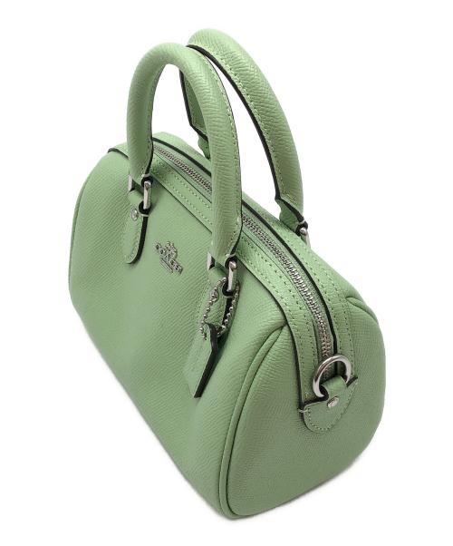 COACH（コーチ）COACH (コーチ) 2WAYバッグ　ミニ ローアン クロスボディ グリーンの古着・服飾アイテム