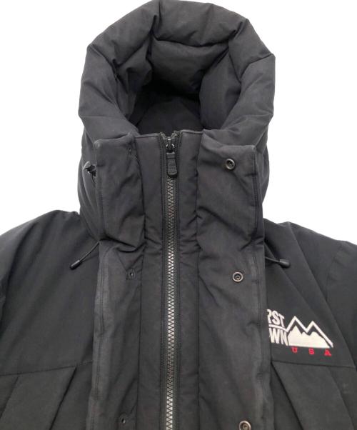 FIRST DOWN（ファーストダウン）FIRST DOWN (ファーストダウン) ダウンジャケット ブラック サイズ:Mの古着・服飾アイテム
