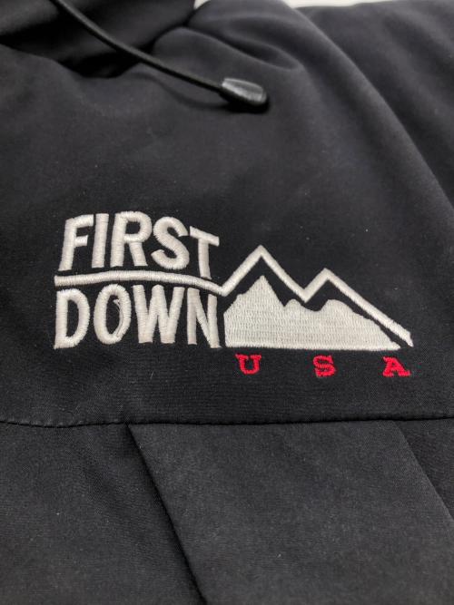 FIRST DOWN（ファーストダウン）FIRST DOWN (ファーストダウン) ダウンジャケット ブラック サイズ:Mの古着・服飾アイテム