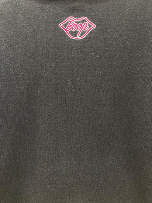 LowBlowKnuckle（ロウブロウナックル）LowBlowKnuckle (ロウブロウナックル) キャラクターTシャツ　ベティ・ブープ ブラック サイズ:Lの古着・服飾アイテム
