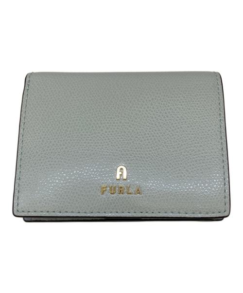 FURLA（フルラ）FURLA (フルラ) 2つ折り財布 ライトブルーの古着・服飾アイテム