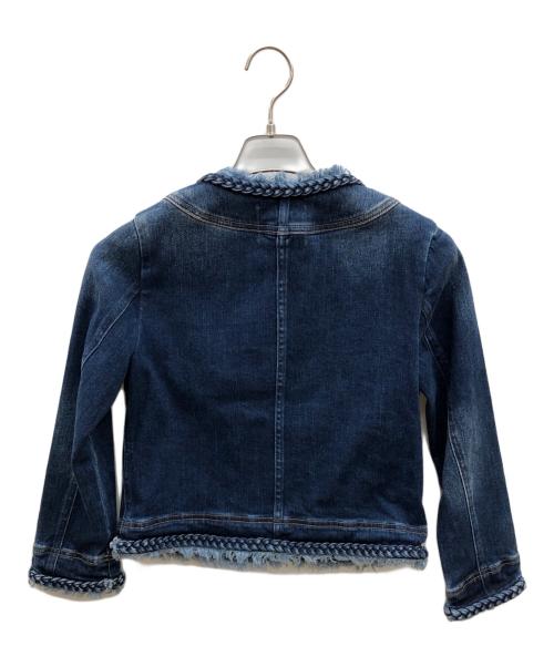 moname（モナーム）moname (モナーム) デニムジャケット ブルー サイズ:Sの古着・服飾アイテム