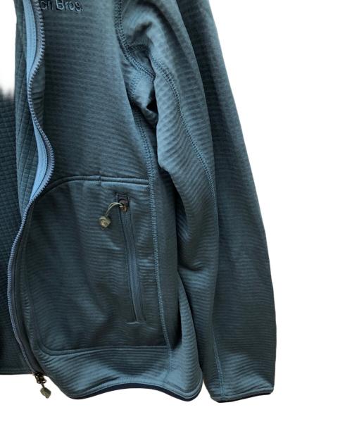 Teton Bros（ティートンブロス）Teton Bros (ティートンブロス) グラフェンジップフーディー ブルー サイズ:Mの古着・服飾アイテム