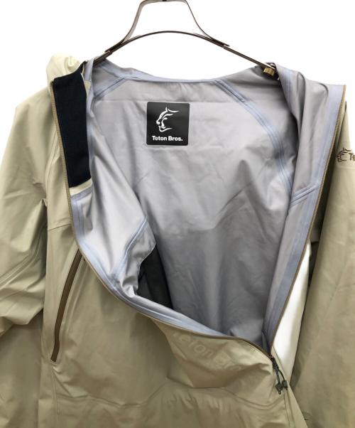 Teton Bros（ティートンブロス）Teton Bros (ティートンブロス) ツルギジャケット ベージュ サイズ:Lの古着・服飾アイテム