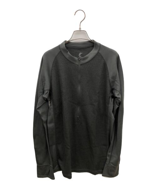 Teton Bros（ティートンブロス）Teton Bros (ティートンブロス) アクシオハイブリッドティーネック カーキ サイズ:Lの古着・服飾アイテム