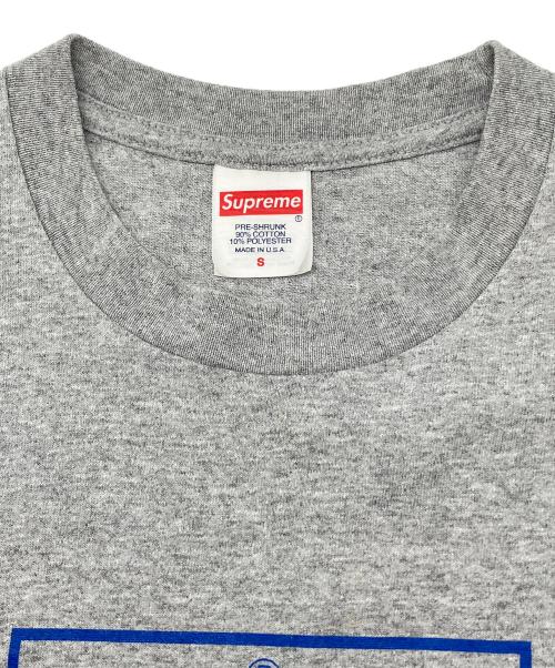 SUPREME（シュプリーム）SUPREME (シュプリーム) 半袖カットソー グレー サイズ:Sの古着・服飾アイテム