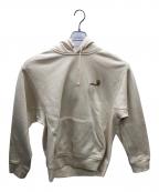 CarHarttカーハート）の古着「HOODED AMERICAN SCRIPT SWEATSHIRT」｜アイボリー