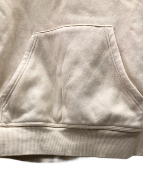 CarHartt（カーハート）CarHartt (カーハート) HOODED AMERICAN SCRIPT SWEATSHIRT アイボリー サイズ:Mの古着・服飾アイテム