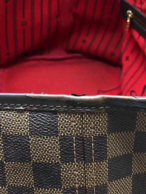 LOUIS VUITTON（ルイ ヴィトン）LOUIS VUITTON (ルイ ヴィトン) ダミエ　ネヴァーフルGM ブラウンの古着・服飾アイテム