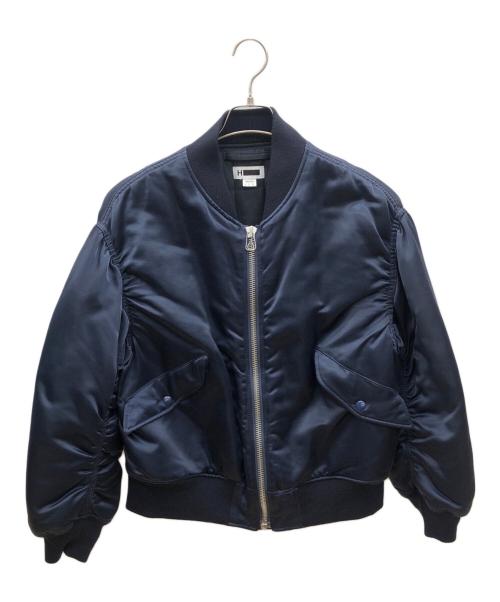 H BEAUTY&YOUTH（エイチ ビューティー&ユース）H BEAUTY&YOUTH (エイチ ビューティー&ユース) MA-1ジャケット ネイビー サイズ:Mの古着・服飾アイテム