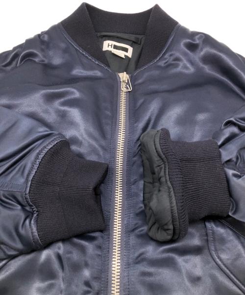 H BEAUTY&YOUTH（エイチ ビューティー&ユース）H BEAUTY&YOUTH (エイチ ビューティー&ユース) MA-1ジャケット ネイビー サイズ:Mの古着・服飾アイテム