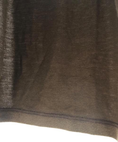 BURBERRY BLUE LABEL（バーバリーロンドンブルーレーベル）BURBERRY BLUE LABEL (バーバリーロンドンブルーレーベル) ロゴ刺繍ニット ブラウン サイズ:38の古着・服飾アイテム