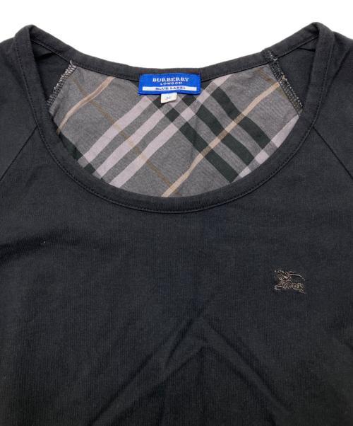BURBERRY BLUE LABEL（バーバリー ブルー レーベル）BURBERRY BLUE LABEL (バーバリー ブルー レーベル) 半袖ワンピース ブラック サイズ:38の古着・服飾アイテム