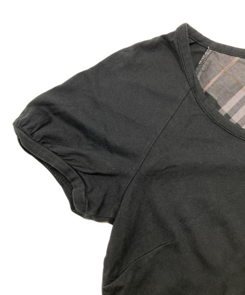 BURBERRY BLUE LABEL（バーバリー ブルー レーベル）BURBERRY BLUE LABEL (バーバリー ブルー レーベル) 半袖ワンピース ブラック サイズ:38の古着・服飾アイテム