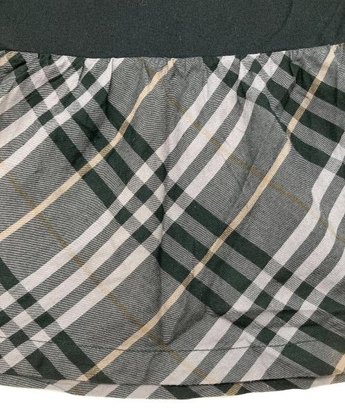 BURBERRY BLUE LABEL（バーバリー ブルー レーベル）BURBERRY BLUE LABEL (バーバリー ブルー レーベル) 半袖ワンピース ブラック サイズ:38の古着・服飾アイテム