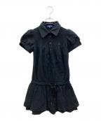 BURBERRY BLUE LABELバーバリー ブルー レーベル）の古着「半袖ワンピース」｜ブラック
